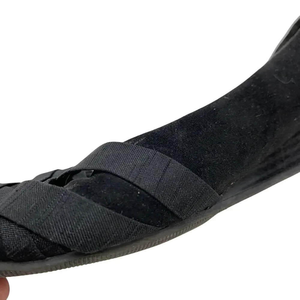 SEYCHELLES Anthropologie Black POODLE Shoes sz 6.5